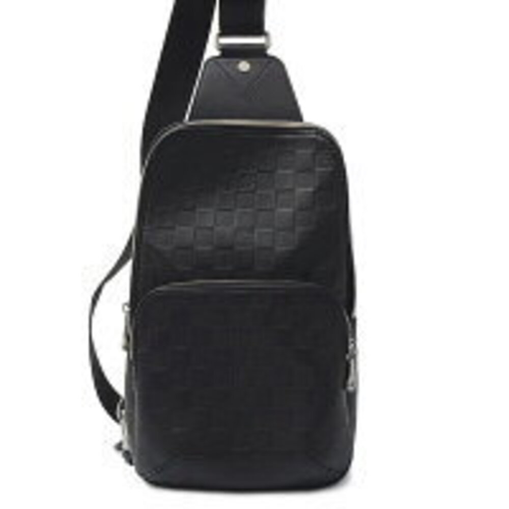 Louis Vuitton Damier Infini Black Avenue Sling Bag Body Bum Crossbody Belt